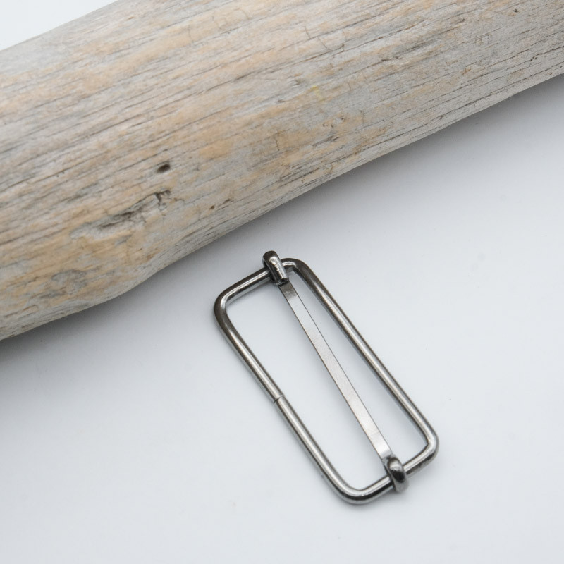 40MM Gunmetal Adjustable Buckle - Maison Klem